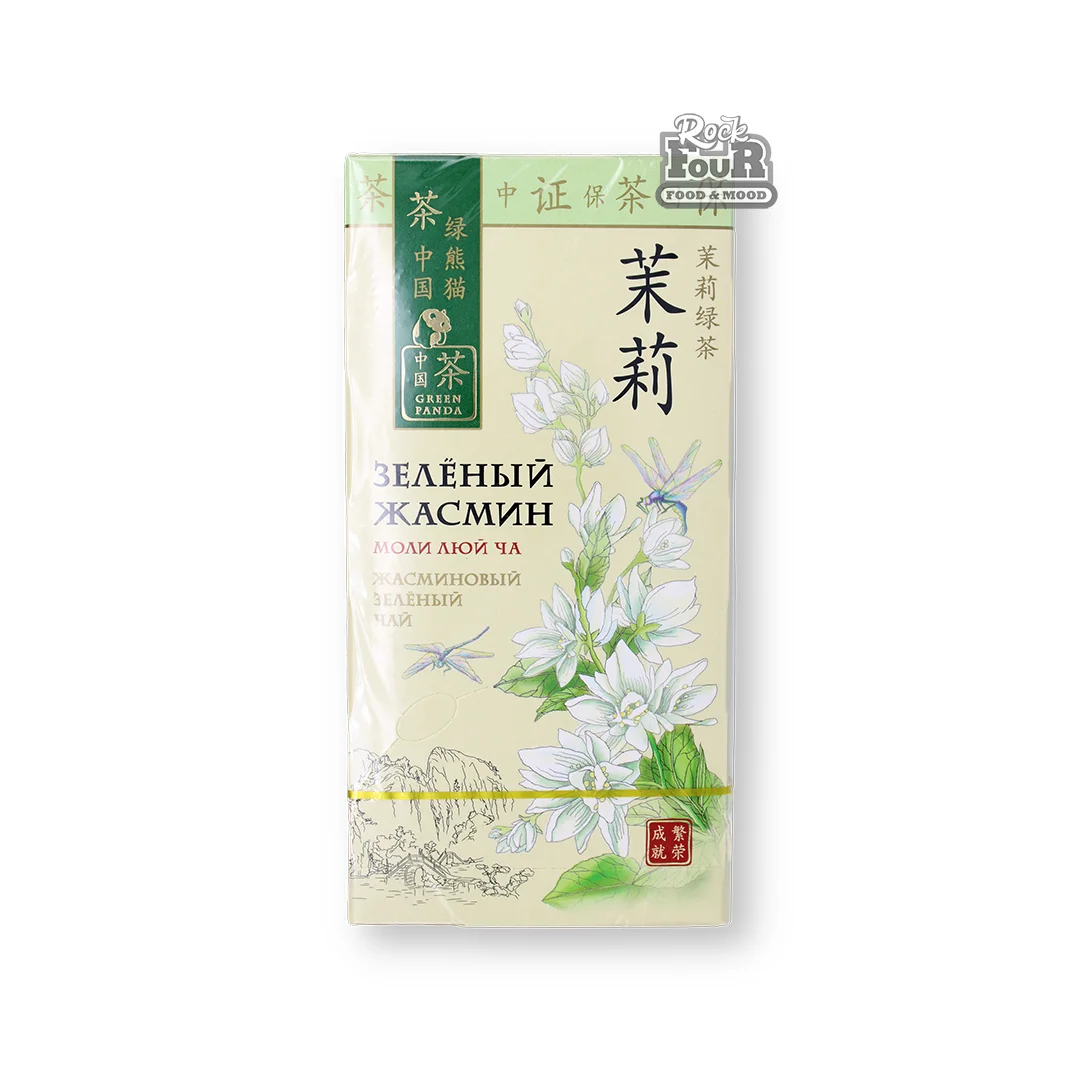 Green tea "Green Panda Green Jasmine" 25pcs 50g